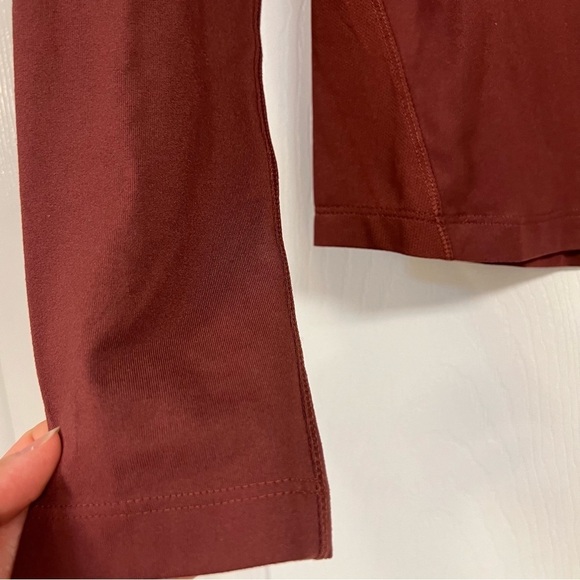 NWT 5.11 Tactical TRAINING LONG SLEEVE TOP in Rosewood Red women’s size XS - Picture 6 of 6